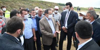 Samsun’un ilçelerindeki yatırımlar incelendi