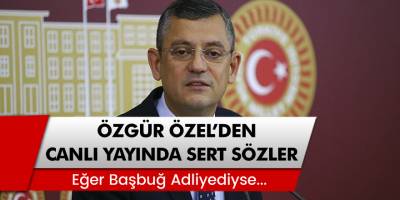 CHP Grup Başkanvekili Özgür Özel'den Canlı Yayında Sert Sözler