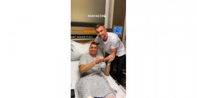 Burak Yılmaz’dan Muslera’ya ziyaret