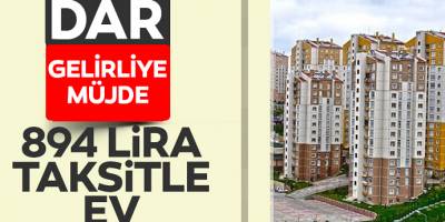 Dar Gelirli Aileler İçin Düşük Faizli Konut Kredisi Şartları Belli Oldu