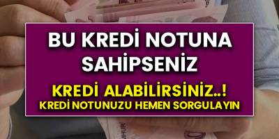 Bu kredi notuna sahip olanlar kredi alabilecek! Kredi hesaplama detayları haberimizde