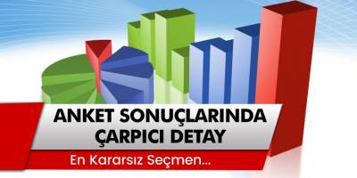Son Anket Sonuçlarında Çarpıcı Detay Ortaya Çıktı! En Kararsız Seçmen...