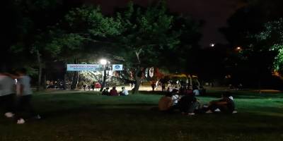 İstanbul'da Maçka Parkı'nda dikkat çeken yoğunluk