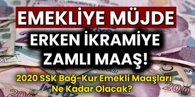Emekli ikramiye zam oranı...Emekliye 1225 TL! Emeklilerin Bayram İkramiyelerine Ne Kadar Zam Gelecek? işte detaylar