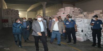 Başkan Hayrettin Güngör: “Fabrika yangınını kısa sürede söndüreceğiz"