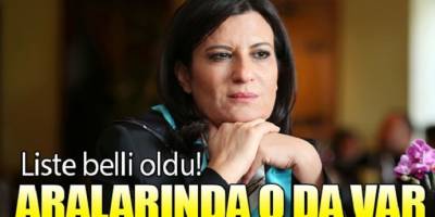 Liste Belli Oldu Aralarında Oda Var!