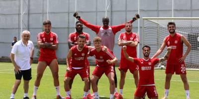 Süper lig ekibi Sivasspor Kayserispor hazırlıklarını sürdürdü