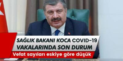 Sağlık Bakanı Koca: “Vaka sayılarının binin üzerinde olduğunu görüyoruz,