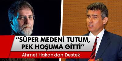 Hürriyet yazarı Ahmet Hakan, Metin Feyzioğlu'na Sahip Çıktı