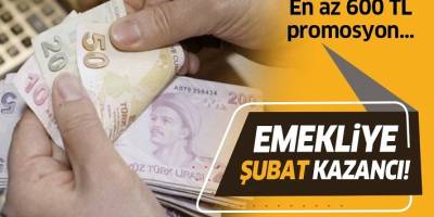 Milyonlarca emekliye Şubat kazancı! Emeklilerin alacağı en düşük promosyon ne kadar olacak?