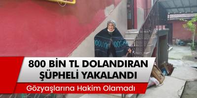 Kütahya'da Fatma Dobur'u 800 BİN TL Dolandıran Şüpheli Kıskıvrak Yakalandı