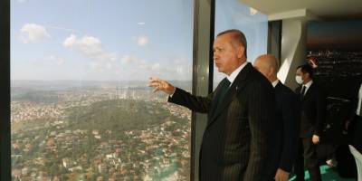 Başkan Erdoğan Çamlıca Kulesi'ni inceledi