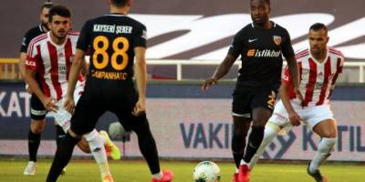 Sivasspor 0 -2  Kayserispor Maç Sonucu