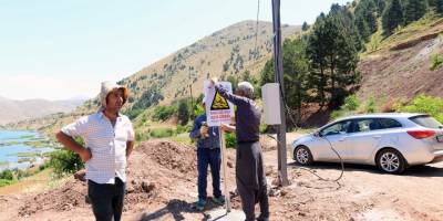 Adıyaman’da İki arkadaşın boğulduğu baraj gölüne uyarı levhaları konuldu