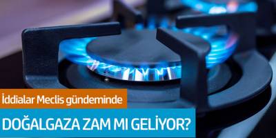 Doğalgaza zam mı geliyor? İddialar meclis gündeminde...