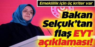 EYT'de son durum açıklaması! işte bakan'dan güncel açıklama!