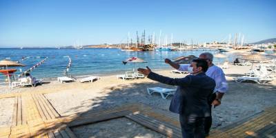 Muğla’da Beyaz kumun zararları gözler önüne serildi