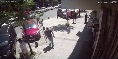 Güngören’de sokak ortasında 1 milyon liralık kapkaça esnaf müdahalesi