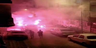 İstanbul'da Magandalar Durmuyor! Yolları Trafiğe Kapatıp Patinaj Çektiler