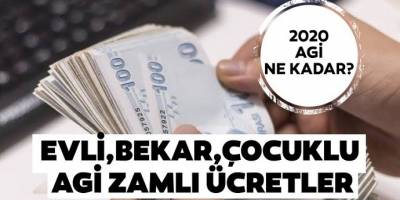 Evli, bekar ve çocuklu çalışanlar için Asgari Geçim İndirimi AGİ ücretleri ne kadar, kaç TL?