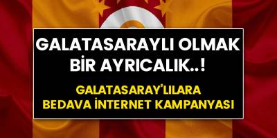 Türk Telekom, Bimcell, Turkcell ve Vodafone bedava internet kampanyası..! Galatasaraylı olmak ayrıcalık..!
