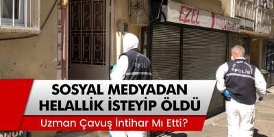 Bursa'da Uzman Onbaşı Sosyal Medyadan Helallik İsteyip Öldü