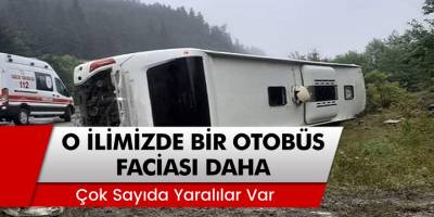 O İlimizde Bir Otobüs Faciası Daha! Çok Sayıda Yaralılar Var
