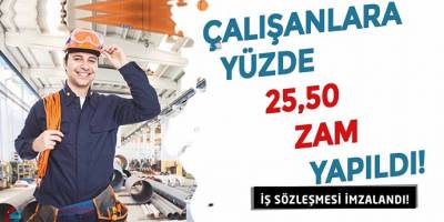 Sendika Çalışanlarına Yüzde 25,50 Zam Yapıldı!