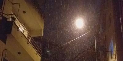 Tekirdağ’da yoğun kar yağışı