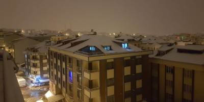 İstanbul kent geneli beyaza büründü