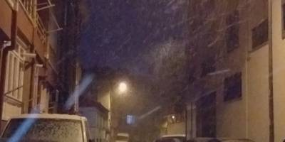 Tekirdağ’da yoğun kar yağışı etkisini gösterdi