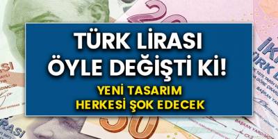 Yeni Paralar Basılıyor! Bu Tasarım Herkese Sürpriz oldu…