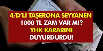 4/D'li Taşeron İşçilere Zam Müjdesi! Taşeronda 1000 TL seyyanen zam var mı? YHK Kararı Duyurdu