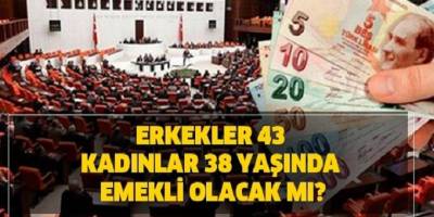kadınlar 38  Erkekler 43 yaşında emekli olacak mı? EYT yasası Meclis'e sunuldu mu?