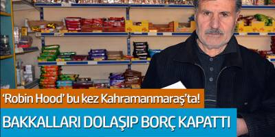 İki hayırsever veresiye defterindeki 5 bin liralık borcu ödedi