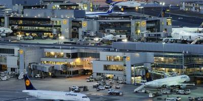 Frankfurt’ta fırtına nedeniyle 100 uçuş askıya alındı