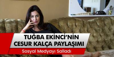 Şarkıcı Tuğba Ekinci, 'Son dakika'nın haberini kalça pozunu paylaşarak verdi