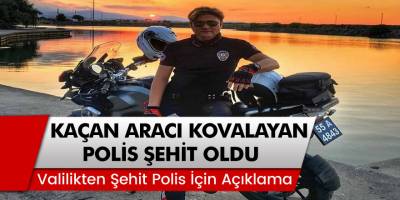 Samsun'da 'Dur' ihtarına uymayan sürücüyü kovalayan Yunus polisi şehit oldu