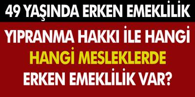 Bu Şartı Sağlayanlar 49 Yaşında Erken Emekli Olabilecek… Hangi Meslekler Yıpranma Hakkı İle Erken Emeklilik Fırsatı Sunuyor..!