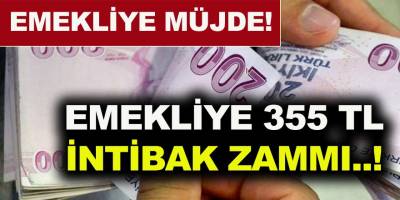 Çalışma Bakanlığı Müjdeyi Verdi! Emekli Maaşlarına 355 TL İntibak Zammı...