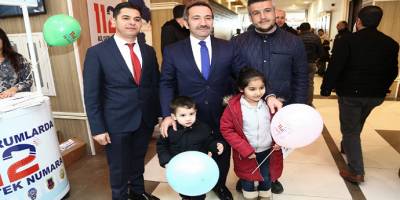 Aksaray’da Acil Çağrı Merkezi tanıtım standı açtı