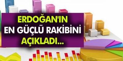 Optimar araştırma şirketi, Cumhurbaşkanı Erdoğan'ın en güçlü rakibini açıkladı