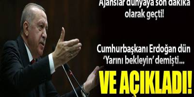 Başkan Erdoğan: Her yerden vuracağımızı ilan ediyorum!