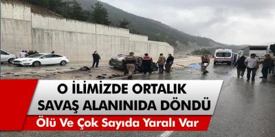 Tokat Reşadiye'de trafik kazası: 3 kişi öldü, 4 kişi yaralı