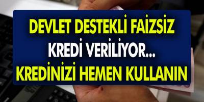 Bu Bankalar Devlet Destekli Faizsiz Kredi Veriyor! Faizsiz Kredi Veren Bankalar Tam Liste…