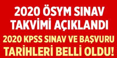 Milyonlar bekliyordu az önce KPSS tarihleri açıklandı!