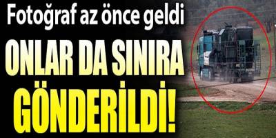 Sınırdan sıcak görüntü! Dikkat çeken sevkiyat
