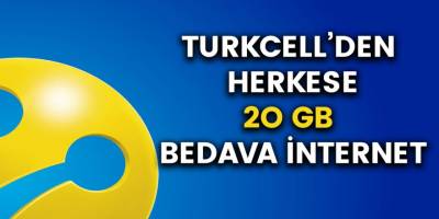 Turkcell'den Herkese 20 GB Bedava İnternet! Ücretsiz İnternet Paketi Nasıl Yapılır? 2020
