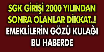 2000 Yılından Sonra İşe Başlayanlar Dikkat! 355 TL İntibak Zammı Haberi Geldi Mi? Emeklilerin Gözü Kulağı Gelecek Bu Haberde! İntibak Yasasında Son Durum…