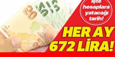 Hiçbir sosyal güvencesi olmayana her ay 672 lira!